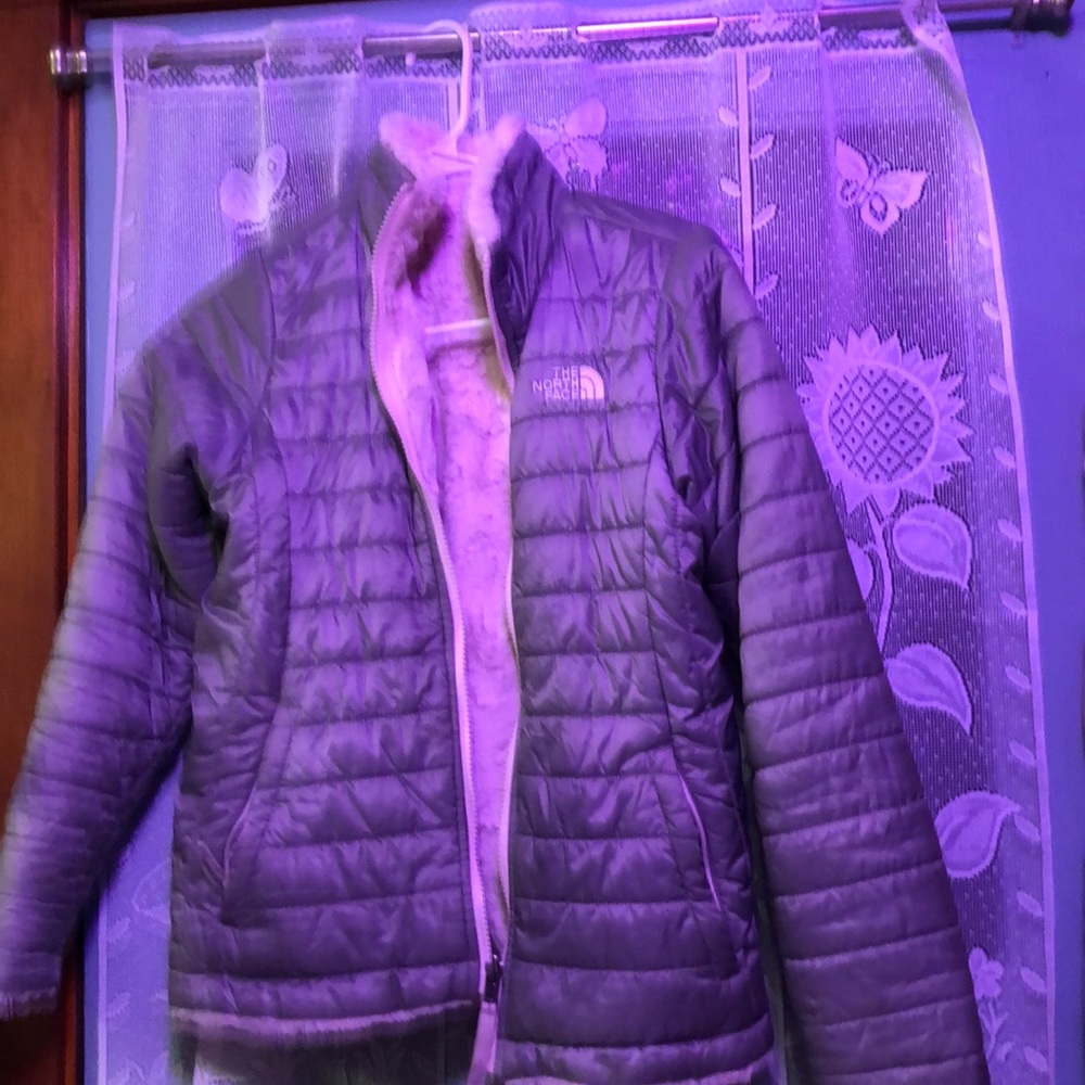 Girls reversible North Face Jacket